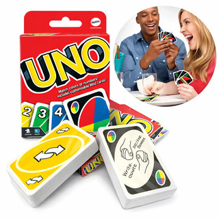 UNO Vermelho Classico - Jogo de Cartas 108 Cartas Baralho de Alta Qualidade Edição Especial
