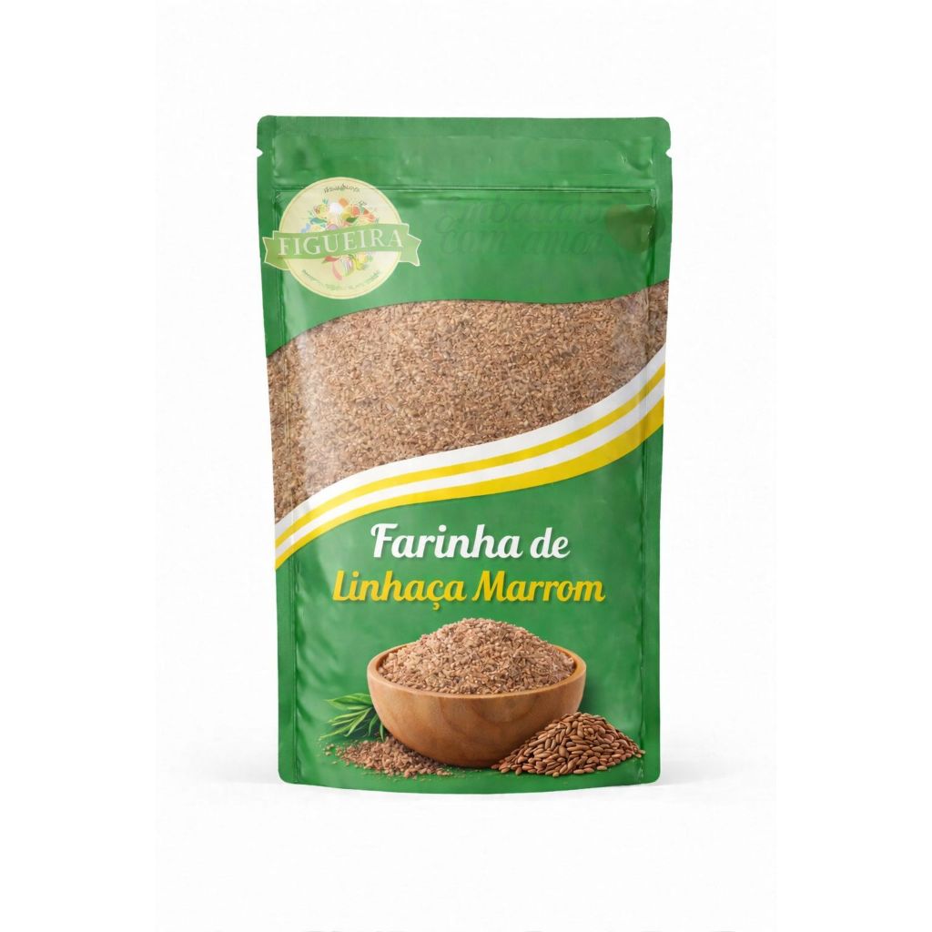 Farinha De Semente De Linhaça Marrom - 1 Kg