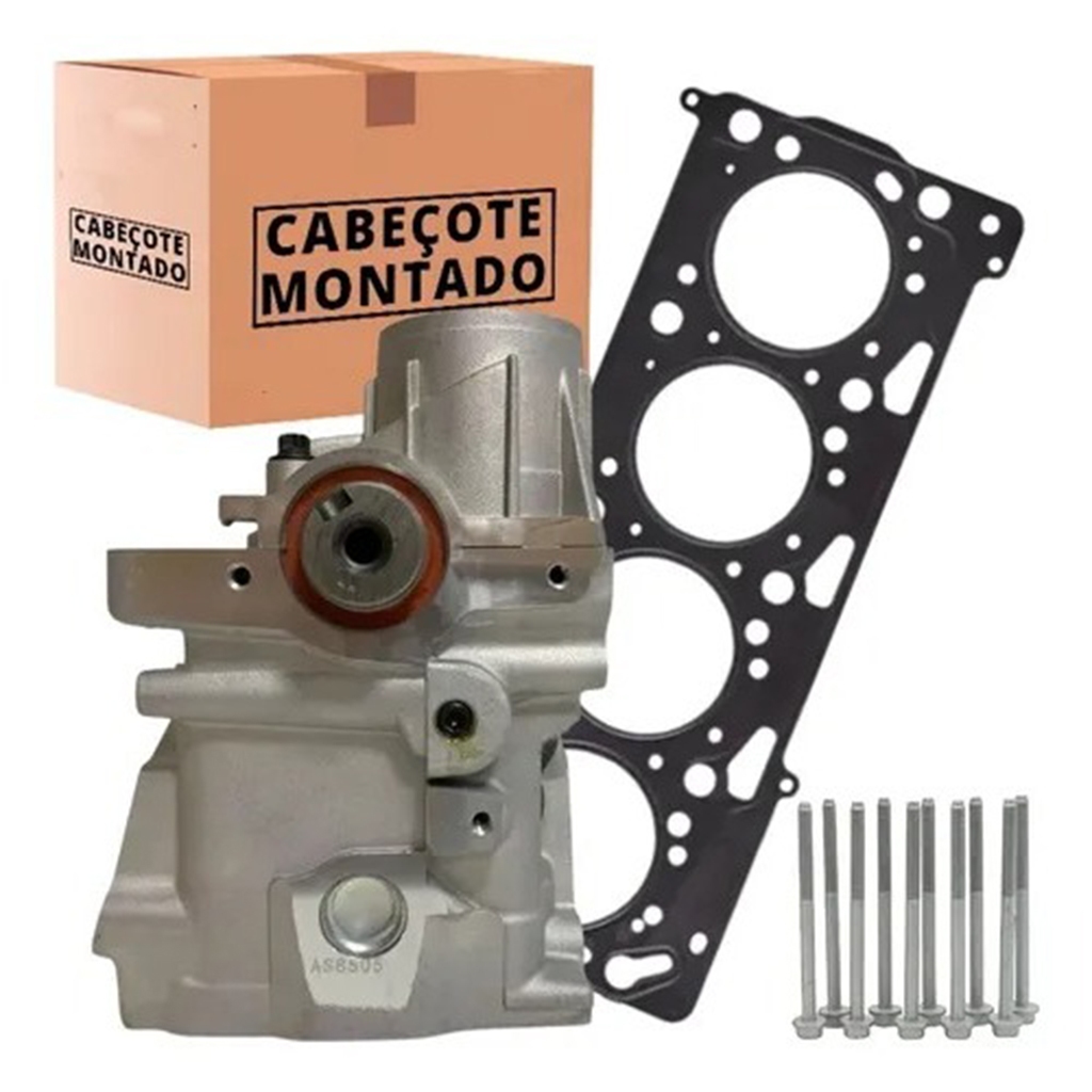 Cabeçote Motor Ea111 1.6 8v Montado Novo - Gol Fox Saveiro Polo Parati Golf SpaceFox Fox