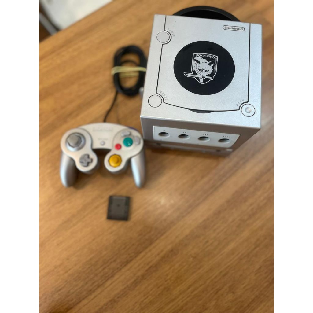 Game Cube Metal Gear Fox Hound Com Game Boy Player