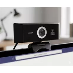 Webcam Kross Elegance Hd 720p Foco Manual Com Tripé Computador USB
