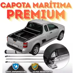 Capota Premium Impermeável Montana 2011 a 2013 - Lona e Varões Reforçados, Sargentos em Alumínio