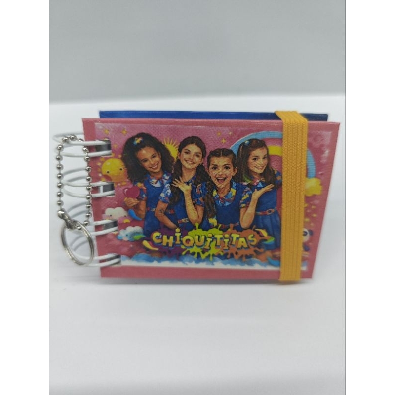 Mini Chiquititas Caderno de Colorir Infantil + Chaveiro | 50 Desenhos | +50 Temas Disponíveis | Presente Criativo