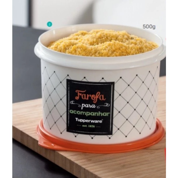 Tupper Caixa Farofa Bistrô 1,1 L Tupperware