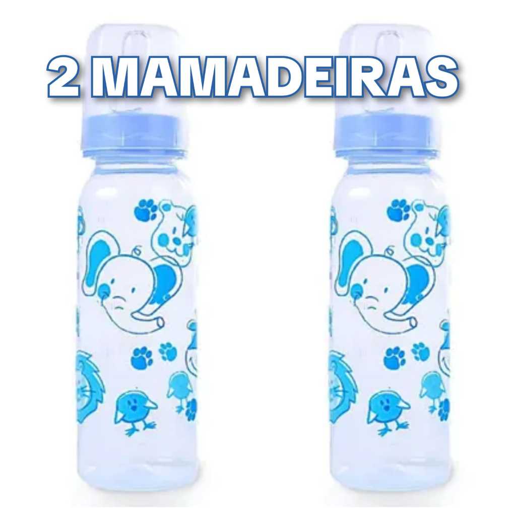 Kit com 2 Mamadeiras 240ml