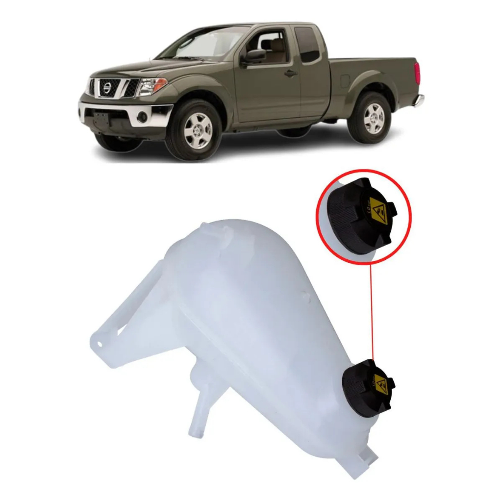Reservatório de Água do Radiador Nissan Frontier 2003 A 2008