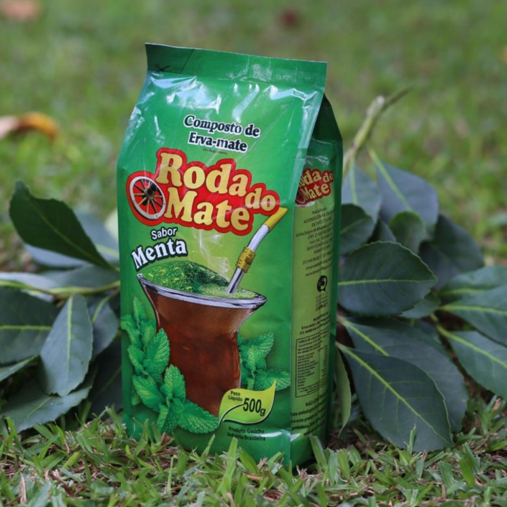 KIT3 Erva Mate  Roda do Mate Sabor Menta