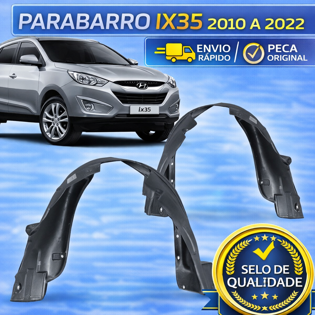 Parabarro Ix35 ANO 2010 2011 2012 2013 2014 2015 2016 2017 2018 2019 A 2022