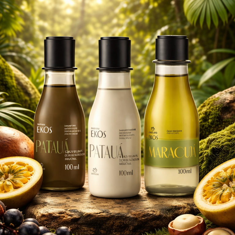 Kit Presente Natura Ekos Patauá - Maracujá - shampoo - condicionador - óleo trifásico