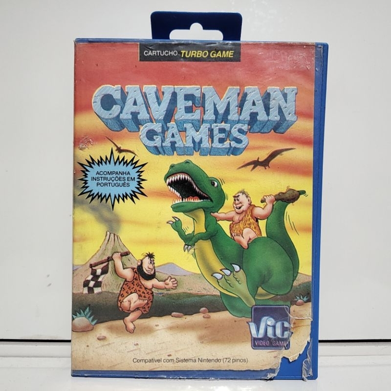 Caveman Games CCE Turbo Game / NES Nintendo 8 Bits Nintendinho