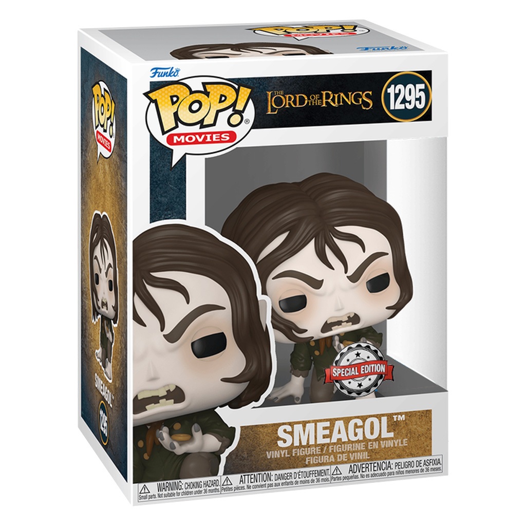 FUNKO POP LORD OF THE RINGS SMEAGOL *EX* 1295 NOVO ORIGINAL — imagem 2 de 2