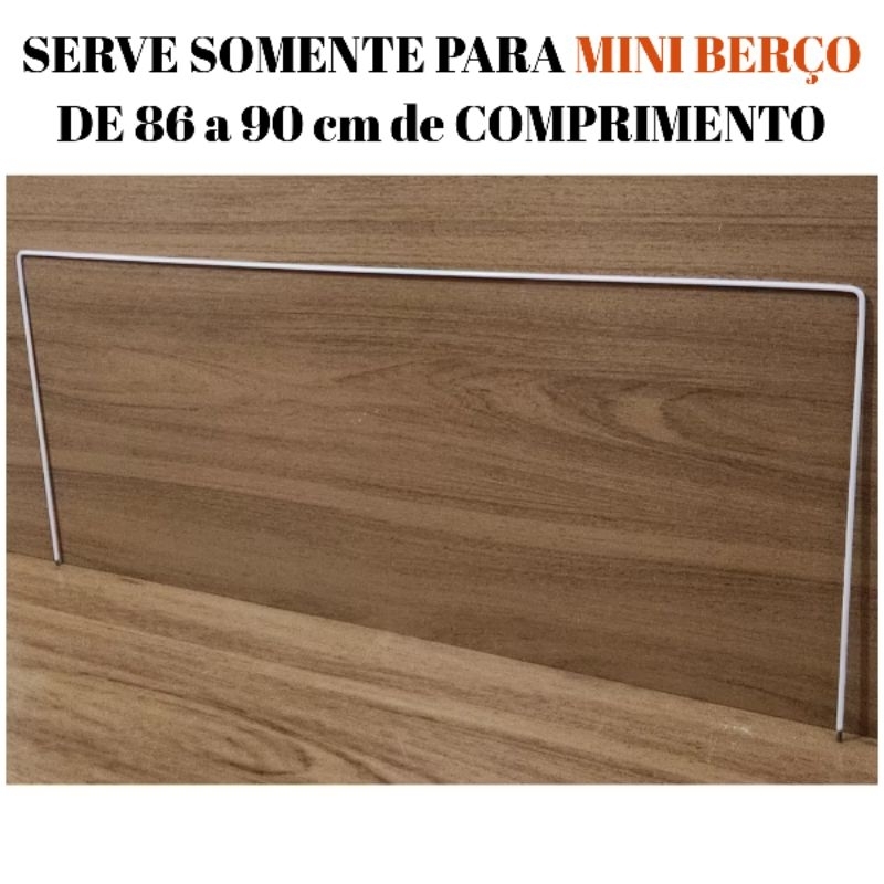 Suporte Haste Varão de Mosquiteiro Para MINI BERÇO