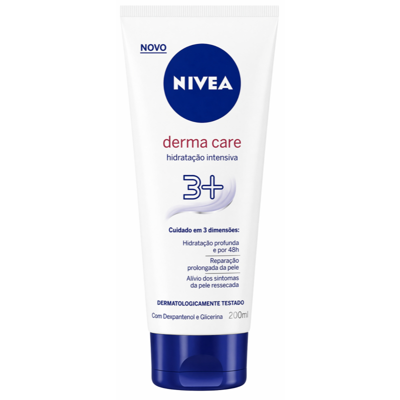 Loção Hidratante Intensiva Corporal Nivea Derma Care 200ml