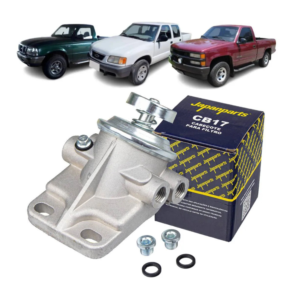 Cabeçote Suporte Filtro Combustível Silverado S10 D20 Diesel