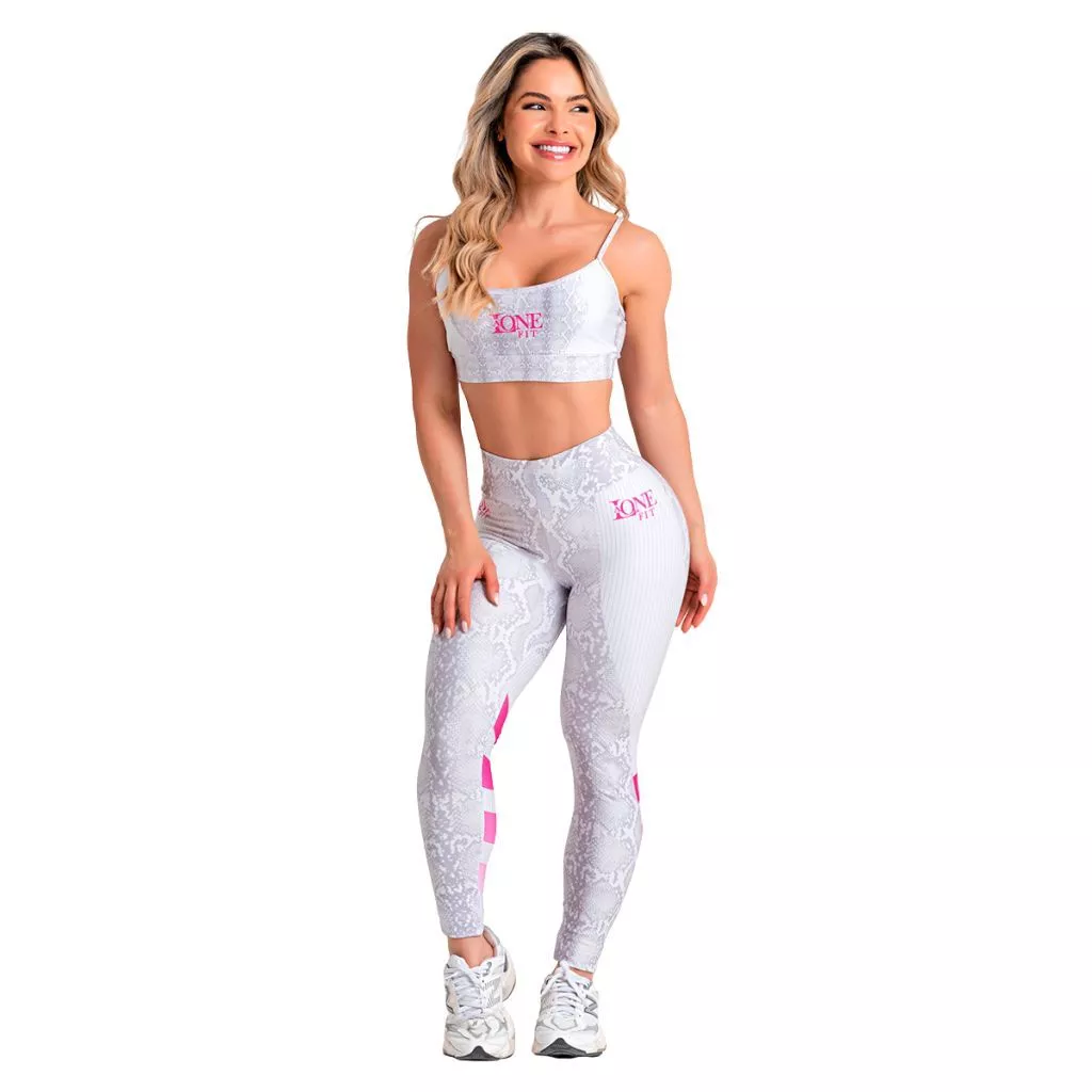 Conjunto Fitness Feminino Top e Calça Sports Treino Perfeito Tecido Premium BUZIOS - LAONEFIT — imagem 1