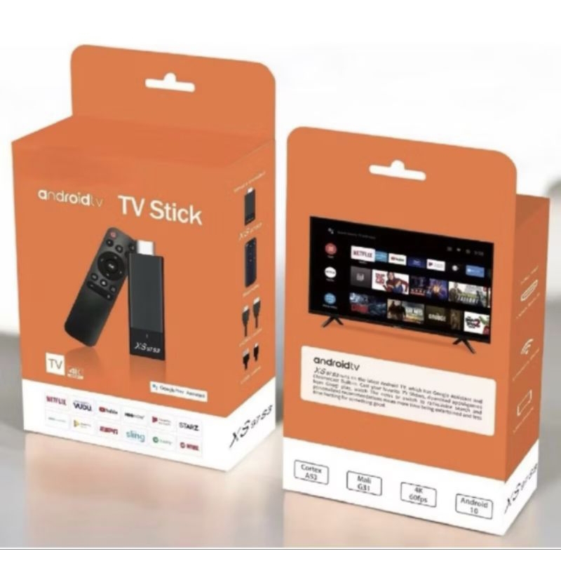 TV Stick Android com Android 13.0 e Streaming 4K Ultra HD