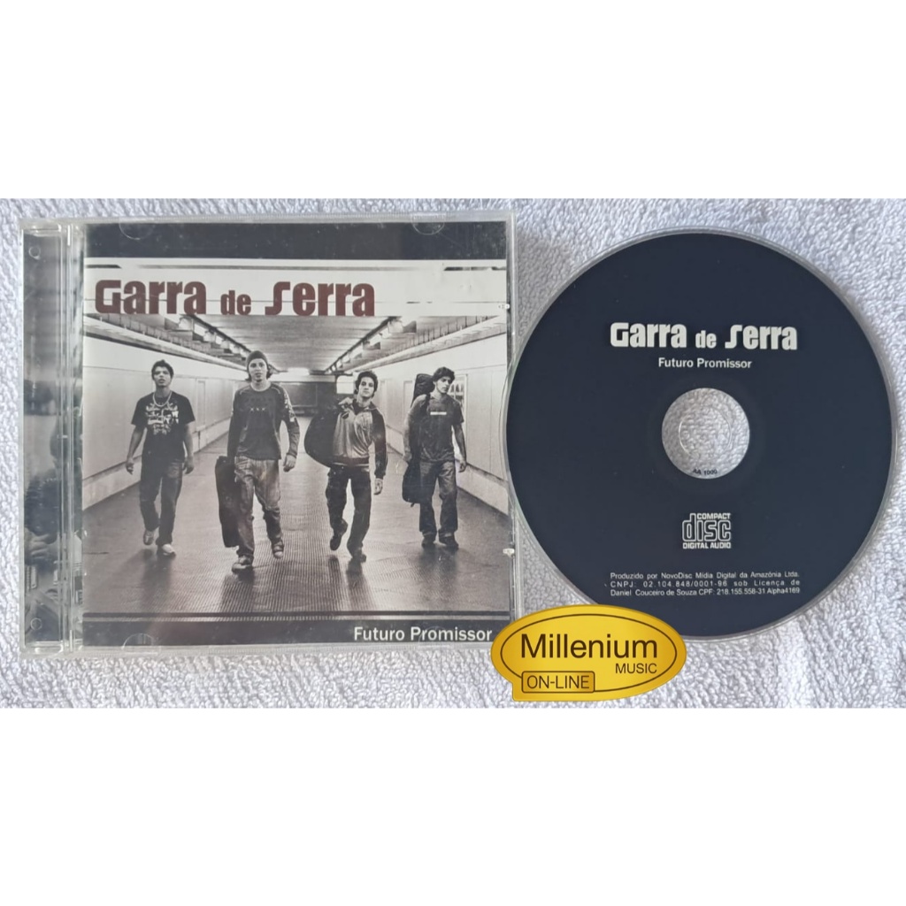 CD Garra De Serra futuro Promisso Forró Pe De Serra  2000 Original Gravadora Colecionador Ótimo Estado