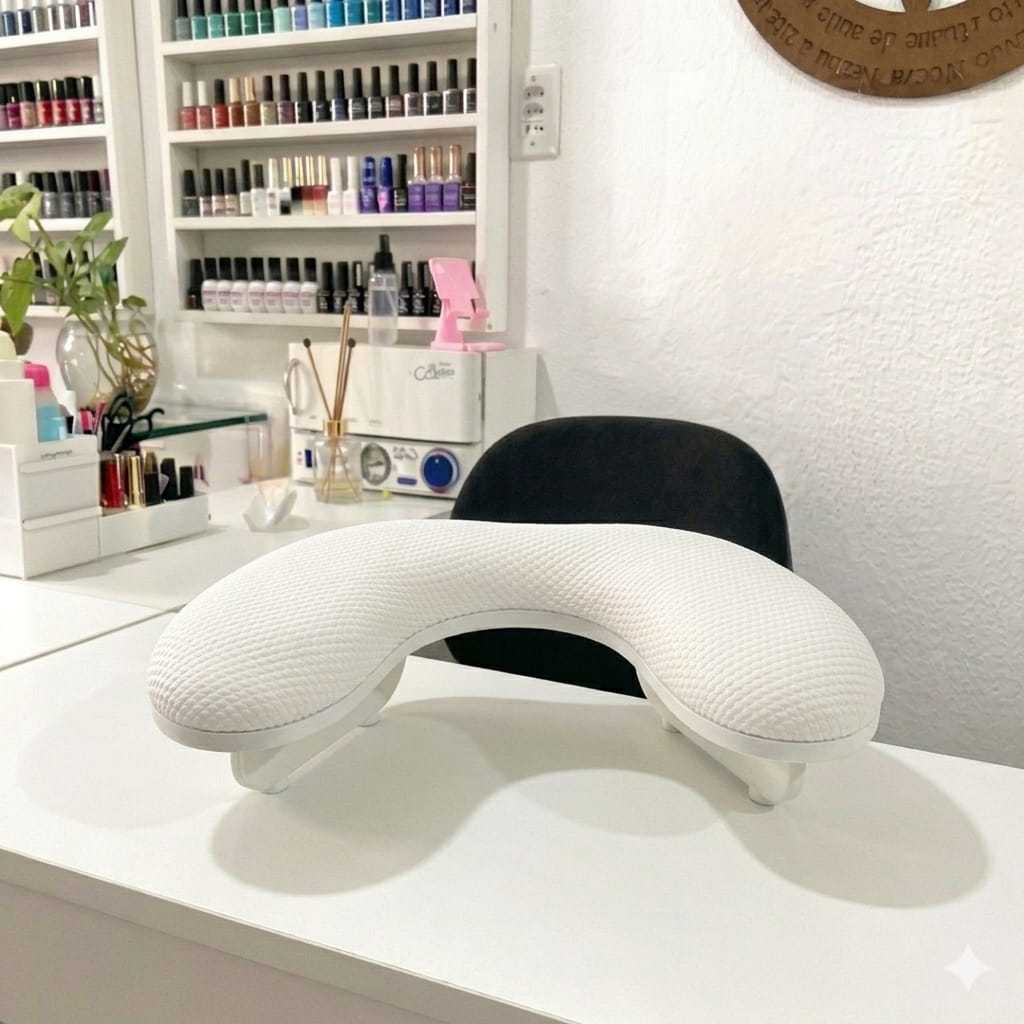 Apoiador de mão manicure,suporte de mão para unhas,descanso de braço manicure,suporte de mão para unhas