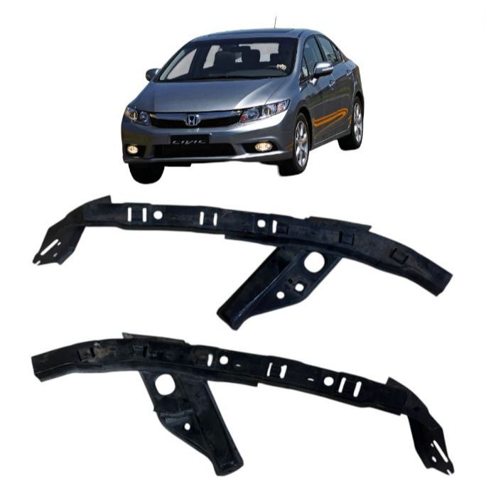 Par de Suportes Guia do Farol Honda Civic 2012 a 2016 (Ferro) Usado – Peças Originais