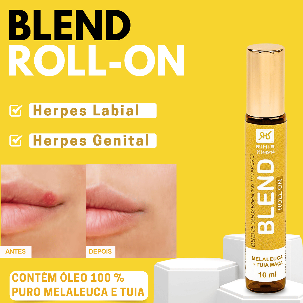 Blend Roll-on de óleos essenciais 10ml