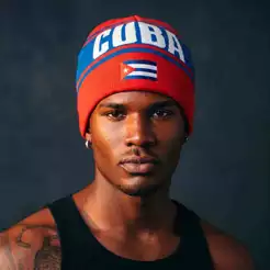 Gorro Cuba Retrô Jacquard Beanie Oficial