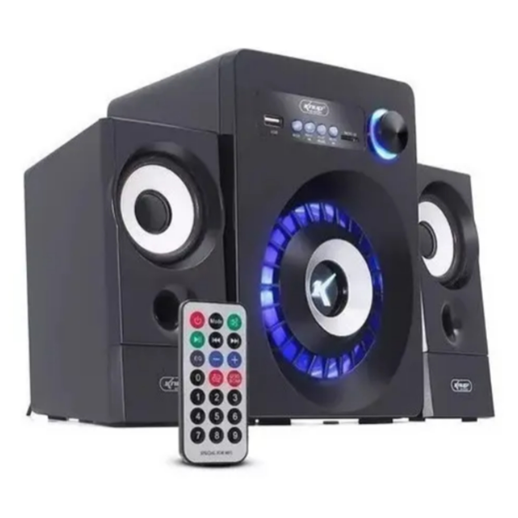 Caixa Som Mini Subwoofer 2.1 para Pc Notebook - Knup