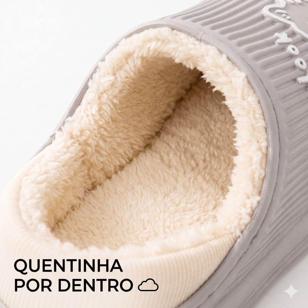 Detalhes do Pantufa Tipo Croc.s Forrada Inverno Unissex Leve Antiderrapante | Conforto Macio Para Casa Masculino Feminino
