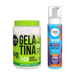 Kit Definição com Mousse e Gelatina Super Definição