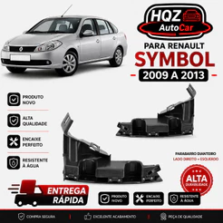 Suporte Guia Parachoque Symbol 2009 2010 2011 2012 2013 Dianteiro