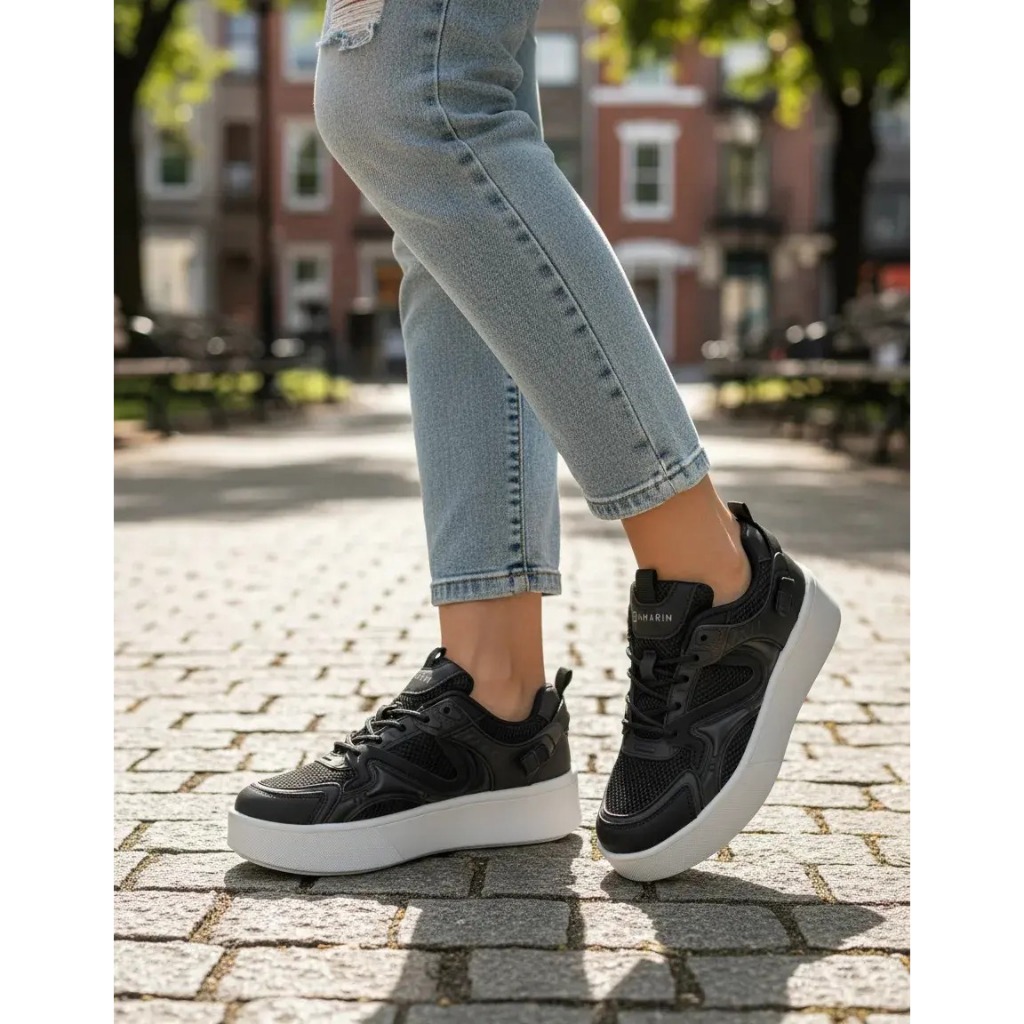 Tênis Casual Ramarim Diamante Preto