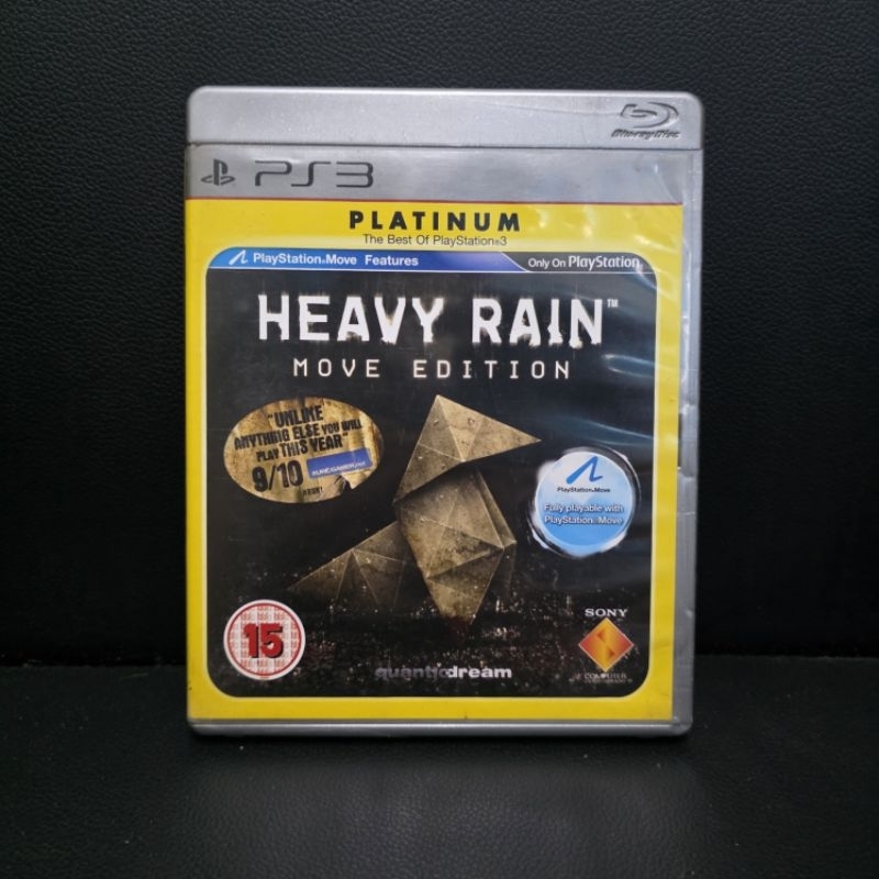 Heavy Rain Move Edition Ps3 Mídia física