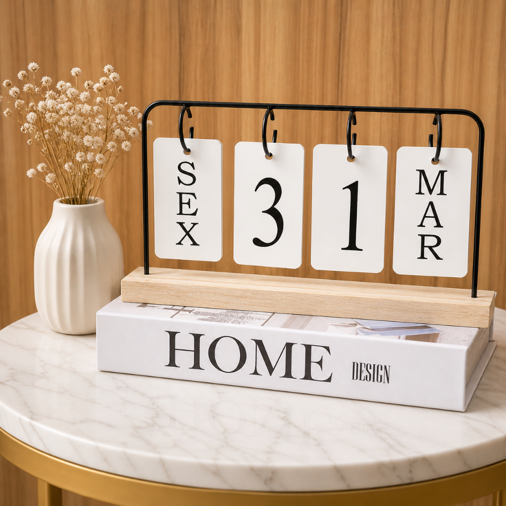 CALENDARIO DE MESA DECORATIVO