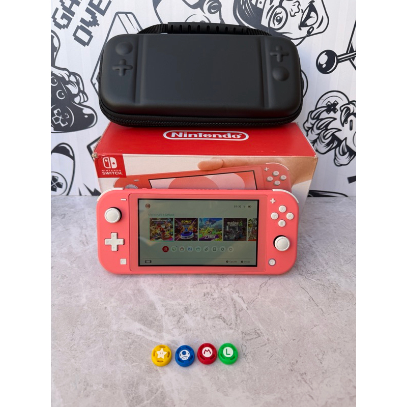 NINTENDO SWITCH LITE DESTRAVADO NOVO