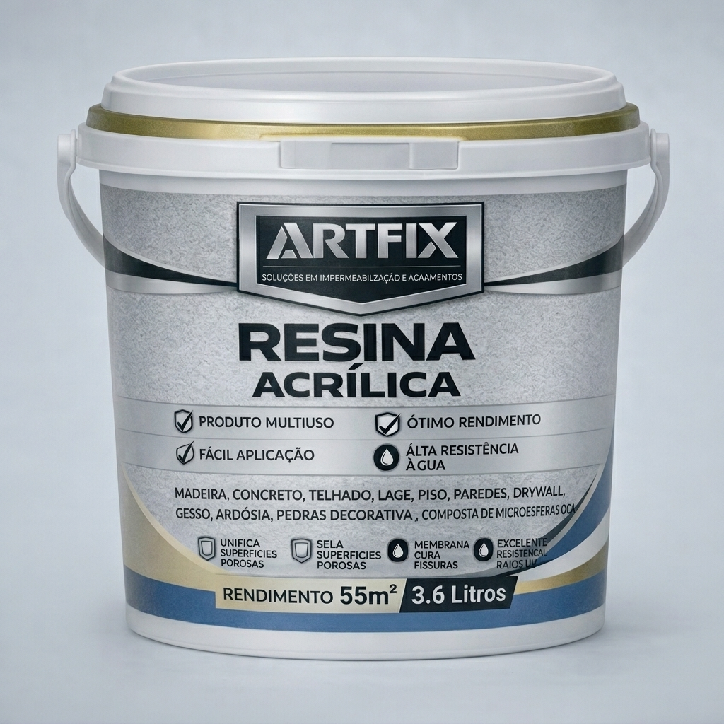 Resina 3.6L Resina Para Área Externa