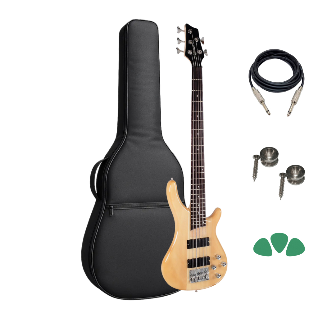 Contra Baixo Ativo 5c Gb205a Ng Kit Capa+paletas
