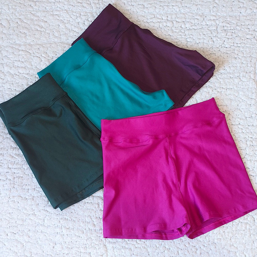 Short Fitness Feminino Curto Poliéster Premium Zero Transparencia Academia, Esportes e Dia a Dia — imagem 2 de 2