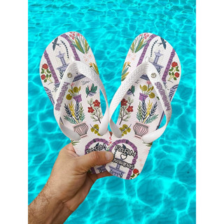 Chinelo Feminino Tira Grossa pingente do 33 ao 40 Confortável