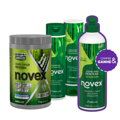 KIT NOVEX BROTO DE BAMBU + BRINDE