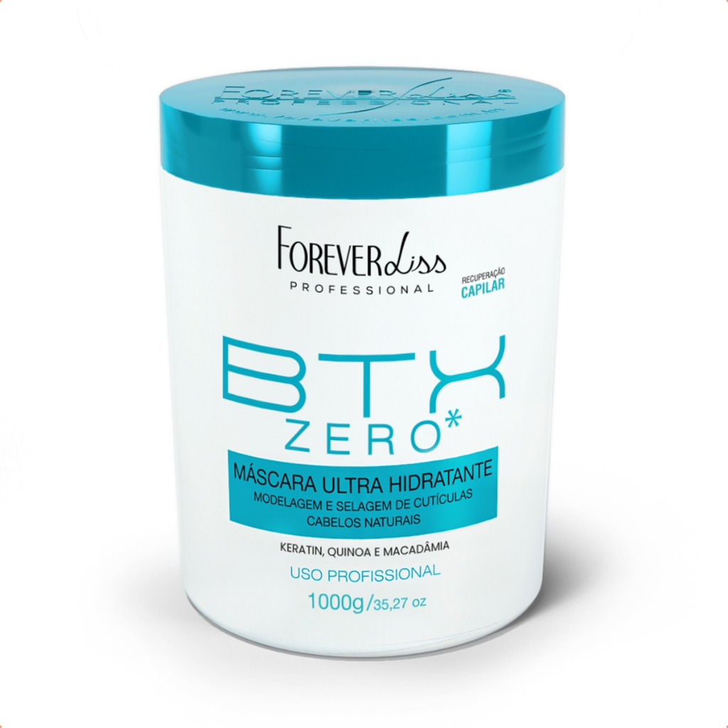 Máscara Forever Liss BTX Zero 1kg Modelagem e Selagem