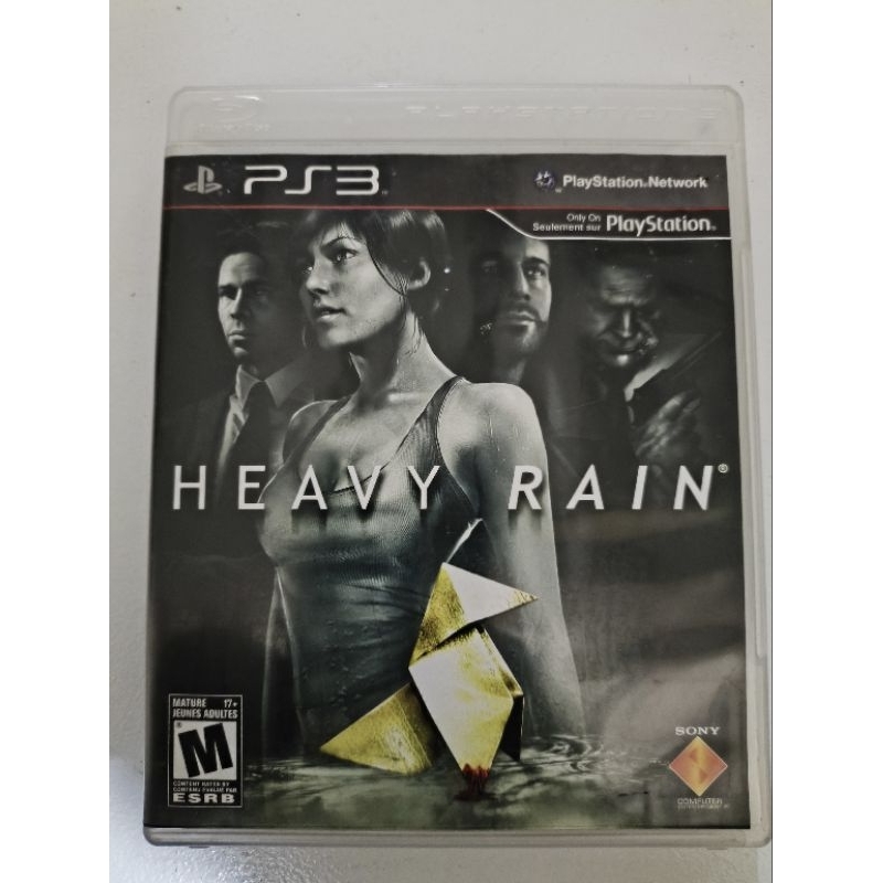 JOGO DE PS3 PLAYSTATION 3 HEAVY RAIN ORIGINAL