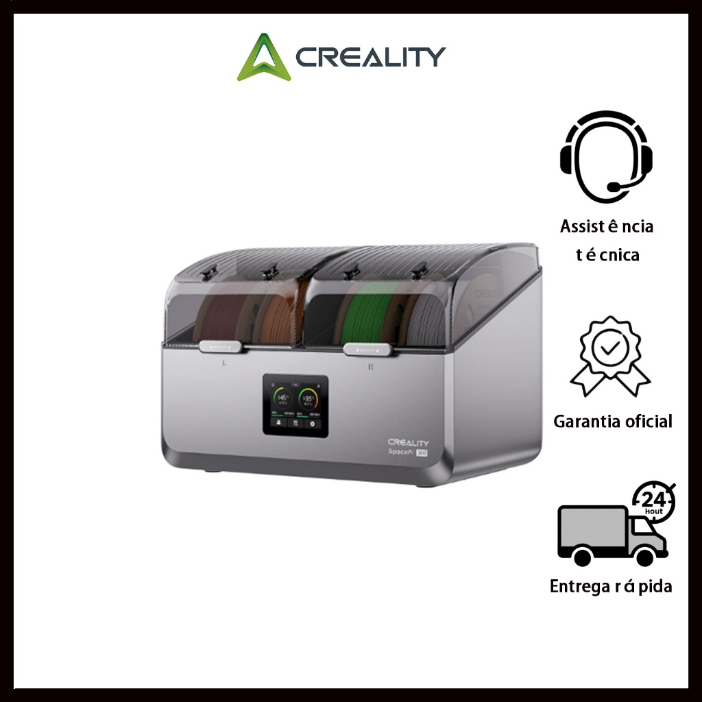 Creality X4 Caixa De Secagem De Filamentos Impressora 3d De 4 Bobinas Cro 220V