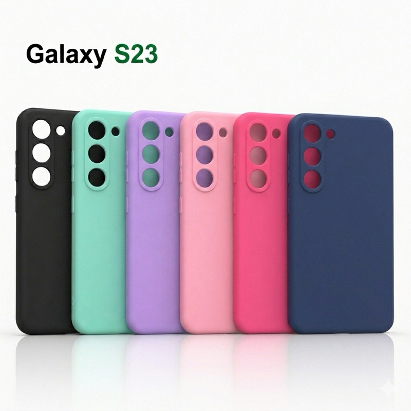 Capa Para Samsung Galaxy S23 Silicone Aveludada Capinha de Celular