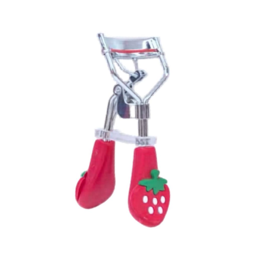 CURVEX CURVADOR DE CILIOS DE METAL  EYELASH CURLER MOCALLURE EDIÇÃO MORANGO MAQUIAGEM