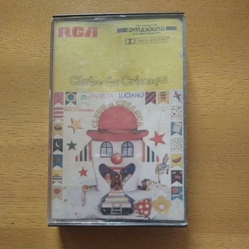 Fita k7 Xuxa Clube da criança antigo vintage anos 80