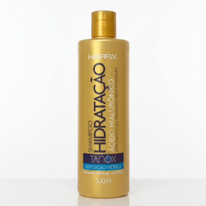 Shampoo Tanox Ouro Reposição Hídrica Hair Fly 500ml