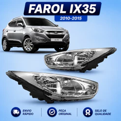 Farol Ix35 ANO 2010 2011 2012 2013 2014 2015