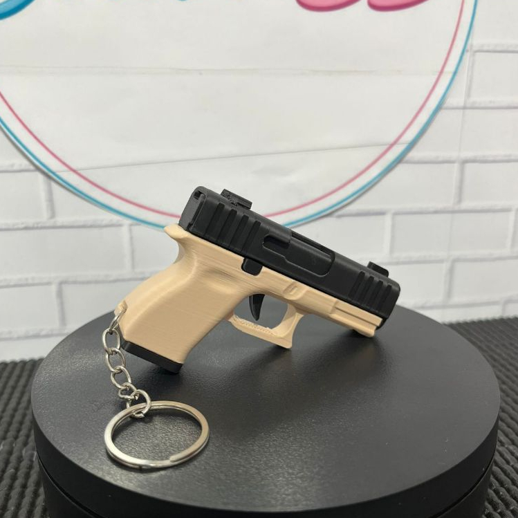CHAVEIRO ARMINHA ARTICULADA-ESTILO GLOCK-MINI ACESSÓRIO-CHAVES-BOLSAS-ACESSÓRIO MILITA-TÁTICO-MILITAR