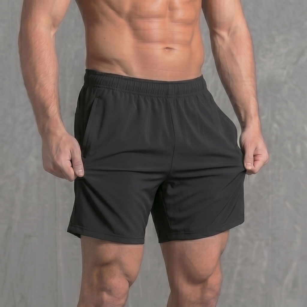 BERMUDA MASCULINO TACTEL COM ELASTANO nexus para treinar na academia corrida praia short tecido leve