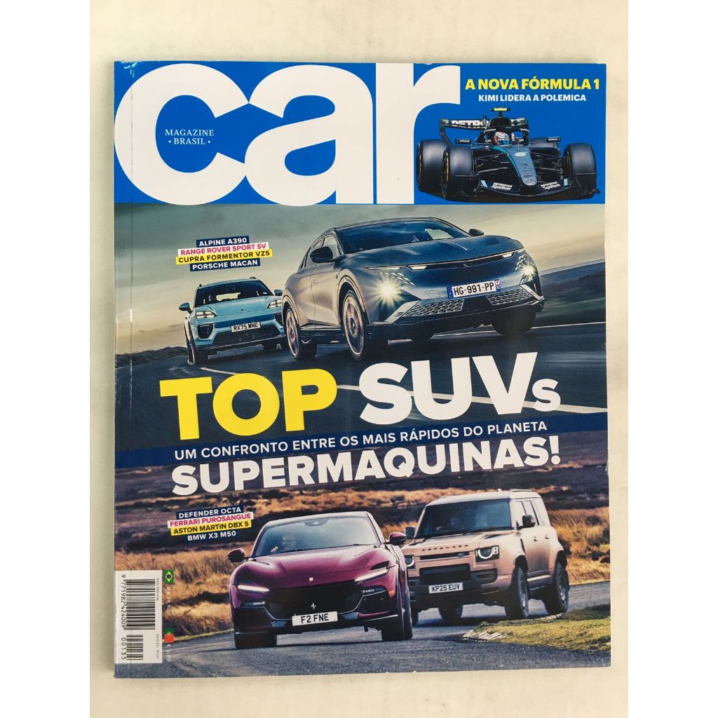 Revista Car Magazine Brasil 135 maio 2026 Top Suvs Supermaquinas