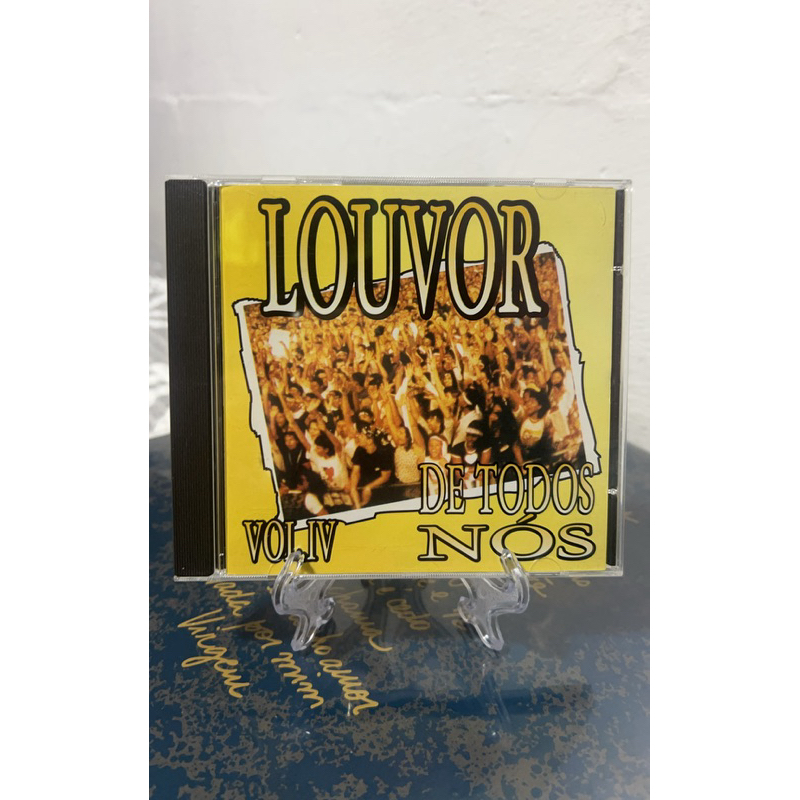 Cd * Louvor de Todos Nós - Volume 4 * Gospel * Fernanda Brum, Cassiane, Lauriete, Eyshila e mais *